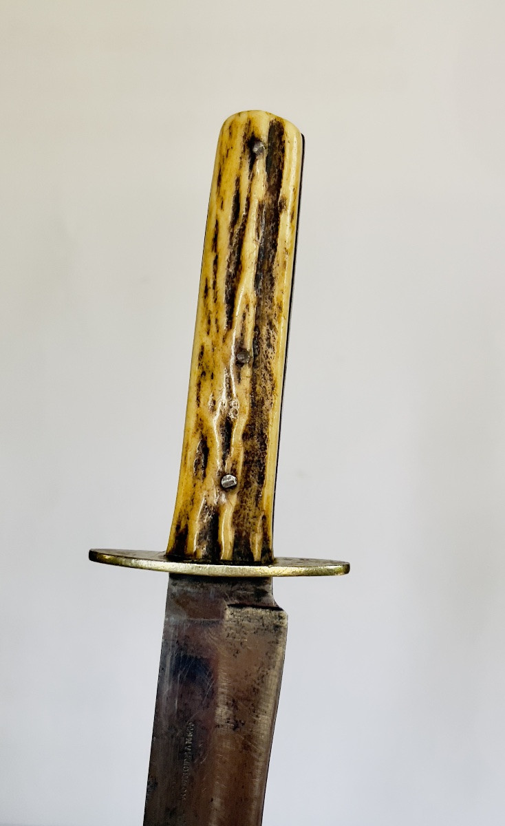 Wingfield And Rowbothan Sheffield Bowie Knife -photo-3